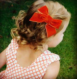 Velour Hand-tied Lucy bows